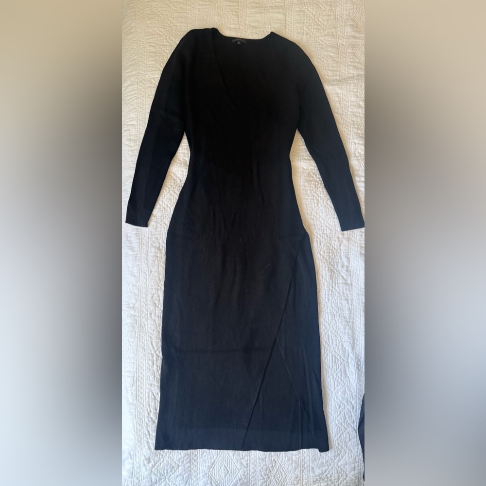 Dynamite Black Long Sleeve Dress